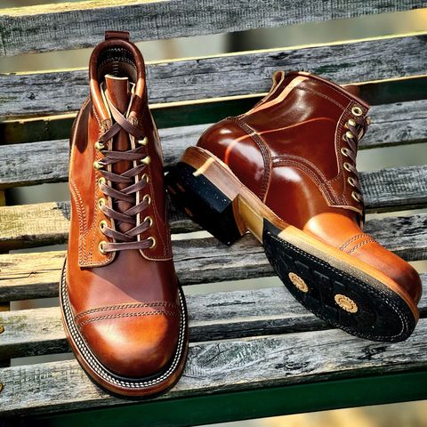 Quan Shoemaker Type 1 Service Boot in Maryam Toscanello Horsebutt