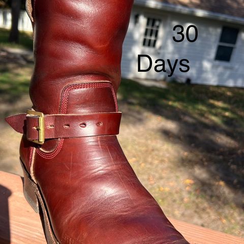 Role Club Engineer Boots in Russet Brown Chromexcel Horsehide