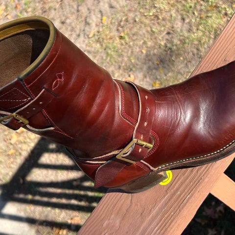 Role Club Engineer Boots in Russet Brown Chromexcel Horsehide
