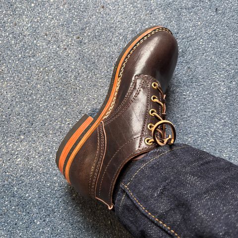 Nicks Comstock in Horween Dark Brown Aspen