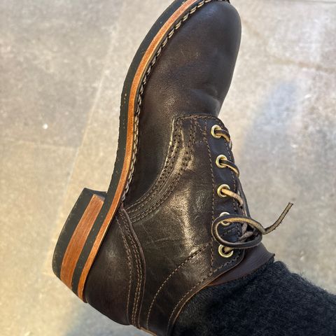 Nicks Comstock in Horween Dark Brown Aspen