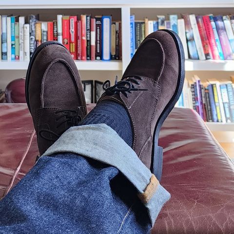 XBXS Derby Boots in Prime Asia Suede