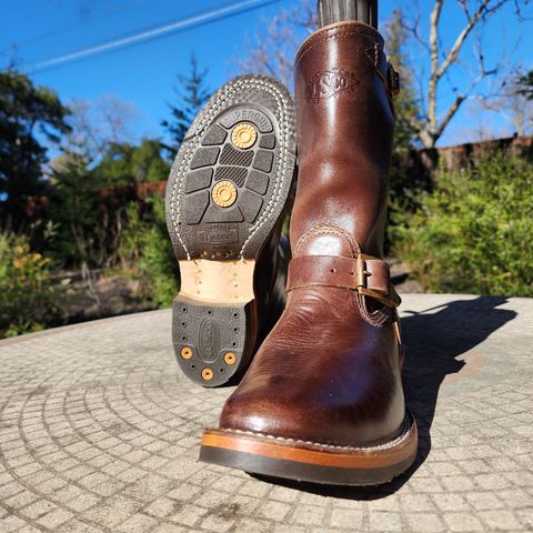 Wesco Mister Lou in Brown Horsehide