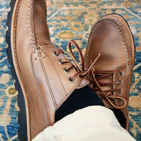 Rancourt & Co. Baxter Ranger Moc in Horween Natural Chromexcel
