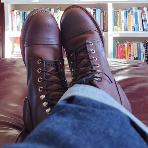 Red Wing Iron Ranger in S.B. Foot Amber Harness