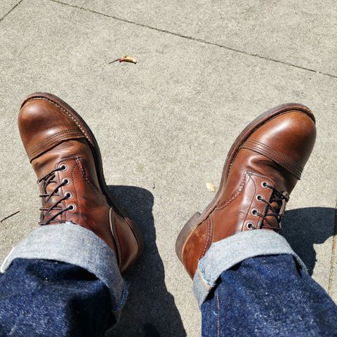 Red Wing Iron Ranger in S.B. Foot Amber Harness