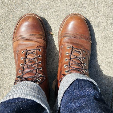 Search result thumbnail of Red Wing Iron Ranger in S.B. Foot Amber Harness