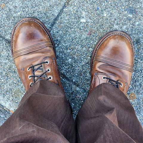 Red Wing Iron Ranger in S.B. Foot Amber Harness