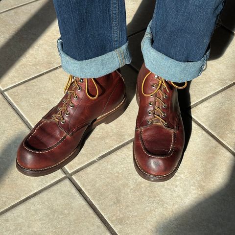 Red Wing 214 in S.B. Foot Oxblood Mesa