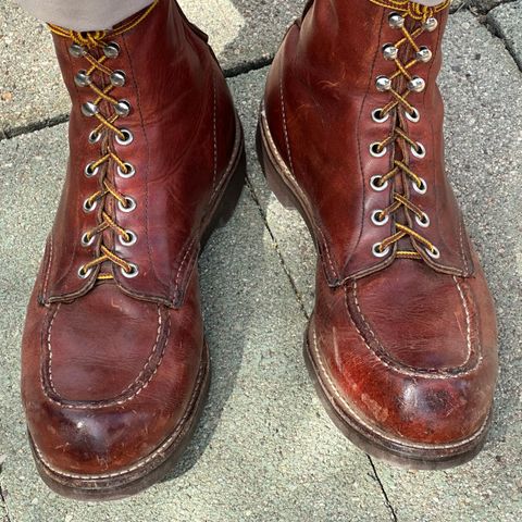 Red Wing 214 in S.B. Foot Oxblood Mesa