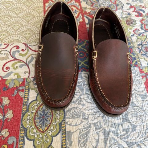 Oak Street Bootmakers Slip Moc in Horween Brown Chromexcel