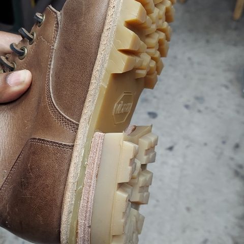 Search result thumbnail of Grant Stone Diesel Boot in Horween Natural Essex