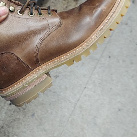 Search result thumbnail of Grant Stone Diesel Boot in Horween Natural Essex