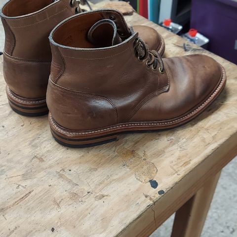 Search result thumbnail of Grant Stone Diesel Boot in Horween Natural Essex