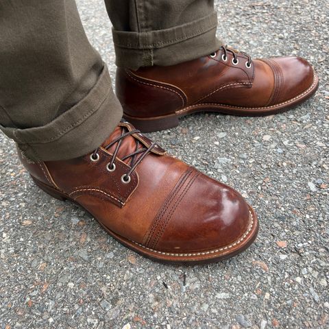 Search result thumbnail of Red Wing Iron Ranger in S.B. Foot Copper Rough and Tough