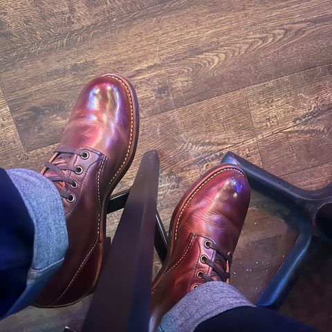 Red Wing Blacksmith in S.B. Foot Copper Rough and Tough