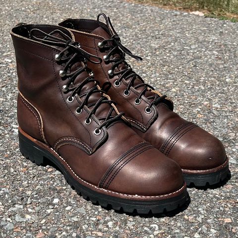 Search result thumbnail of Red Wing Iron Ranger in S.B. Foot Amber Harness