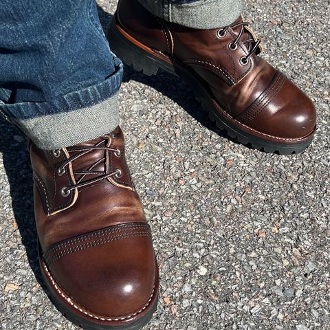 View photo of Red Wing Iron Ranger in S.B. Foot Amber Harness