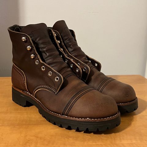 View photo of Red Wing Iron Ranger in S.B. Foot Amber Harness