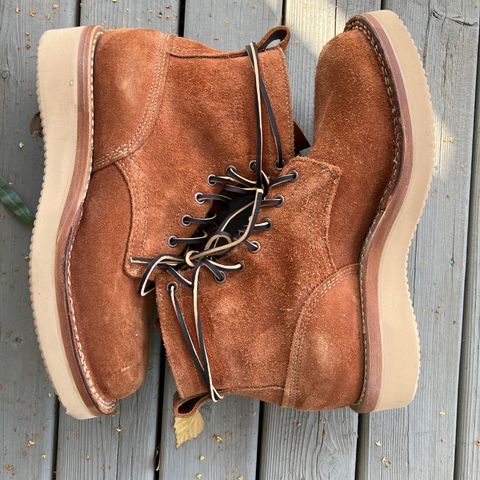 White's C350-CS in Seidel Red Dog Oil Tan Roughout