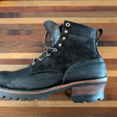 Nicks Urban Logger in Seidel MaxSupport Black Roughout