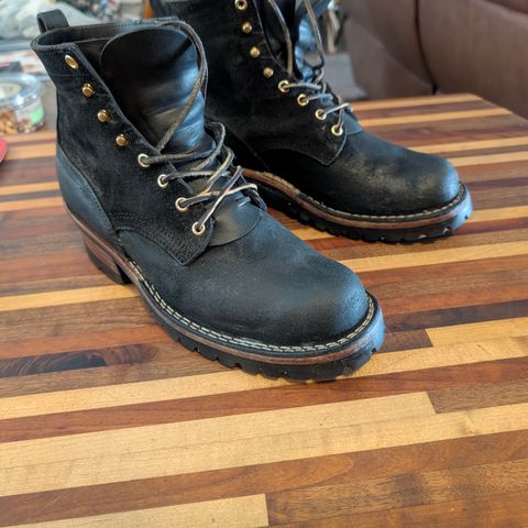 Nicks Urban Logger in Seidel MaxSupport Black Roughout