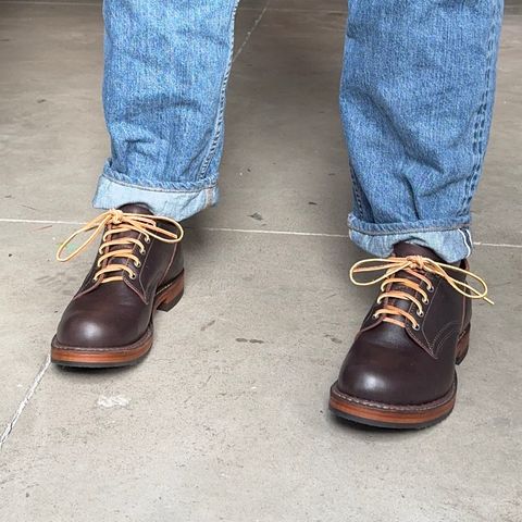 White's Oxford in Seidel Brown Dress