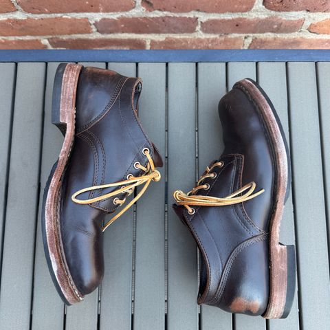 White's Oxford in Seidel Brown Dress