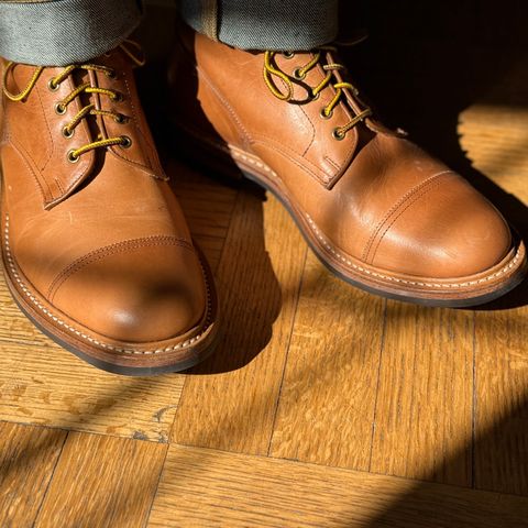 Search result thumbnail of Tricker's Churchill Boot in Horween Natural Dublin