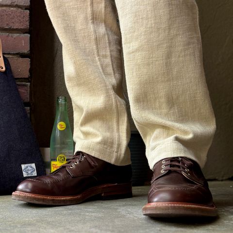 Alden Bainbridge Indy Shoe in Horween Brown Chromexcel