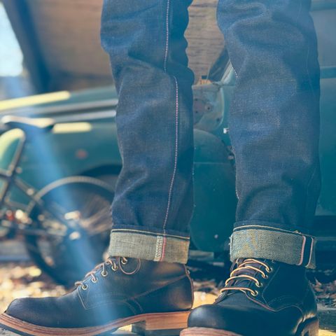 White's 375 in Horween Brown Waxed Flesh
