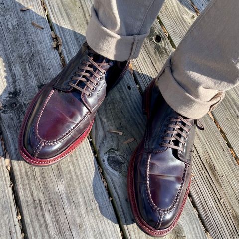 Alden Tanker Boot in Horween Color 8 Shell Cordovan