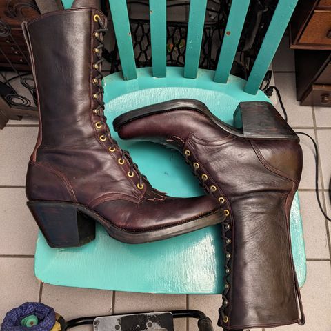 DIY Packer Boot in Horween Double Horse Front