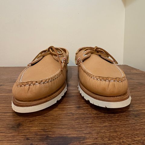 Rancourt & Co. x Sperry Boat Shoe in Horween Natural Essex