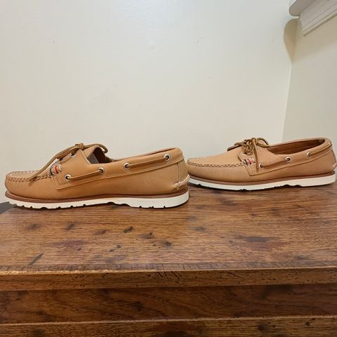 Rancourt & Co. x Sperry Boat Shoe in Horween Natural Essex