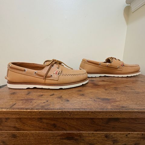 Rancourt & Co. x Sperry Boat Shoe in Horween Natural Essex