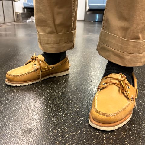 Rancourt & Co. x Sperry Boat Shoe in Horween Natural Essex