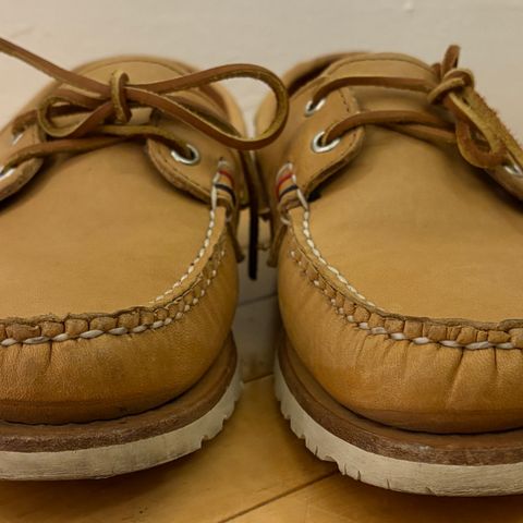 Rancourt & Co. x Sperry Boat Shoe in Horween Natural Essex