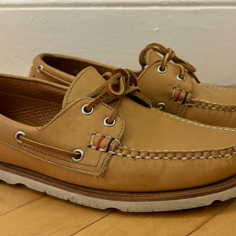 Rancourt & Co. x Sperry Boat Shoe in Horween Natural Essex