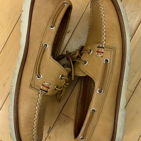 Rancourt & Co. x Sperry Boat Shoe in Horween Natural Essex