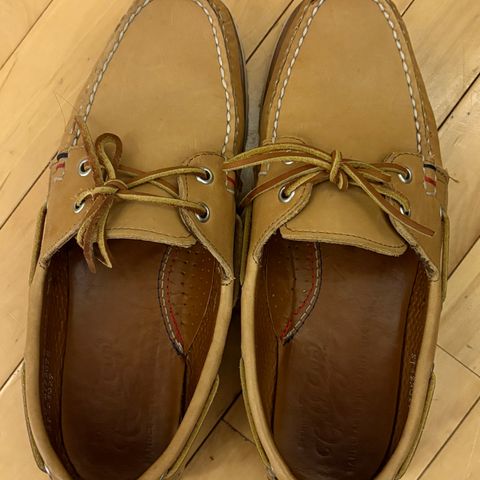 Rancourt & Co. x Sperry Boat Shoe in Horween Natural Essex