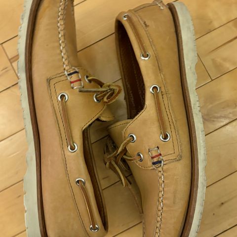 Rancourt & Co. x Sperry Boat Shoe in Horween Natural Essex