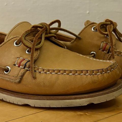 Rancourt & Co. x Sperry Boat Shoe in Horween Natural Essex