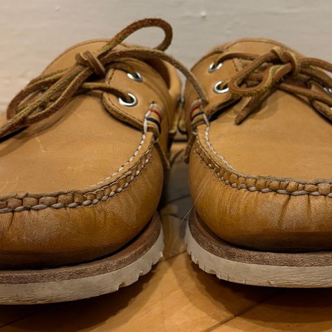 Rancourt & Co. x Sperry Boat Shoe in Horween Natural Essex