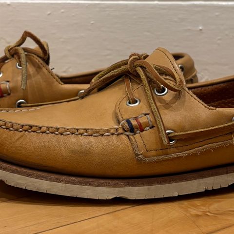 Rancourt & Co. x Sperry Boat Shoe in Horween Natural Essex