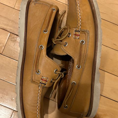 Rancourt & Co. x Sperry Boat Shoe in Horween Natural Essex
