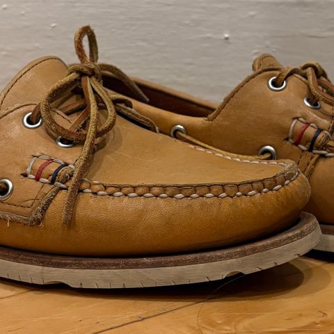 Rancourt & Co. x Sperry Boat Shoe in Horween Natural Essex