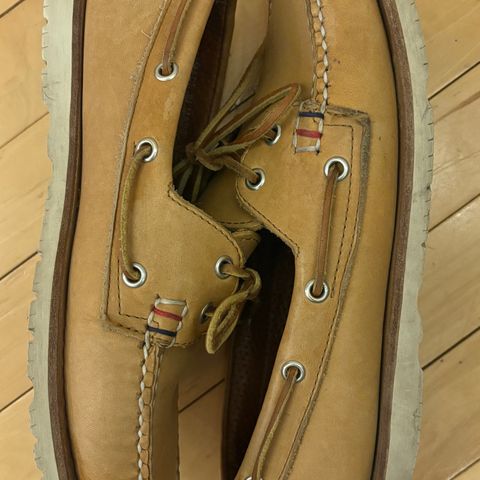 Rancourt & Co. x Sperry Boat Shoe in Horween Natural Essex