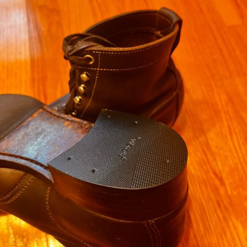 Clinch Lace Up Boots in C.F. Stead Dark Brown Kudu
