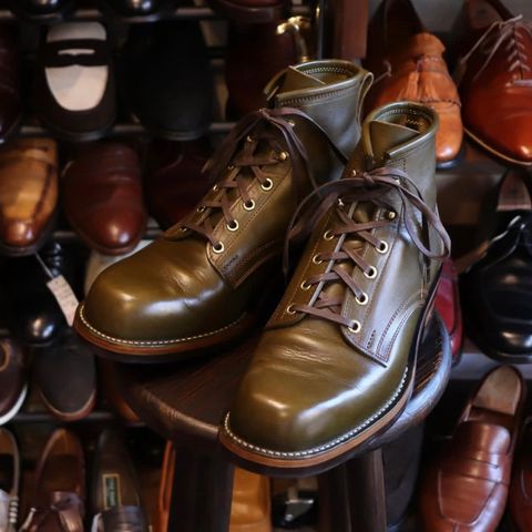 White Kloud Blucher.87 in Badalassi Carlo Oliva Minerva Liscio
